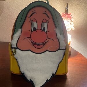 Disney Bashful Dwarf Mini Backpack — Yellow, Green, White